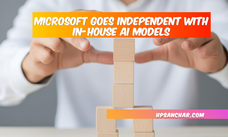 Microsoft Goes Independent with In-House AI Models