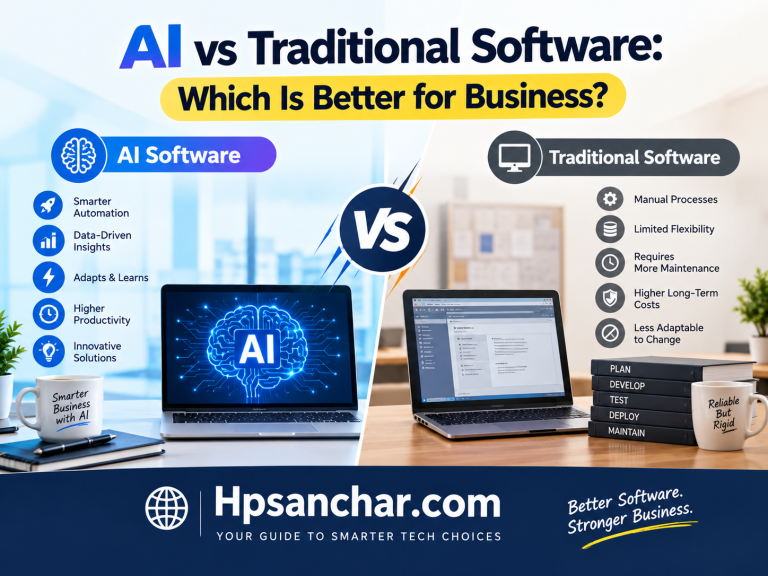 AI vs Traditional Software: Which Is Better for Business?